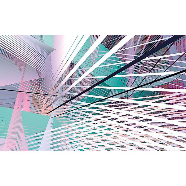 Sanders & Sanders Fototapete Grafik Multicolor 400 x 250 cm 611894 günstig online kaufen