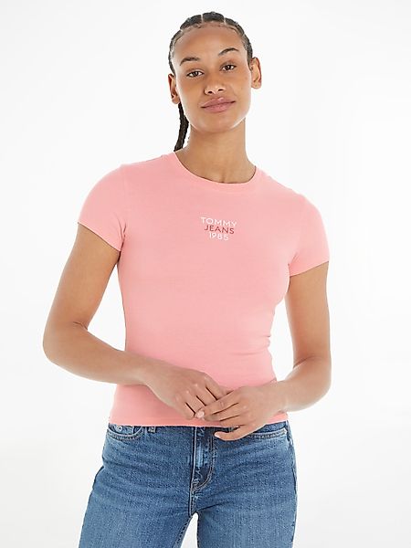 Tommy Jeans T-Shirt Slim Essential Logo günstig online kaufen
