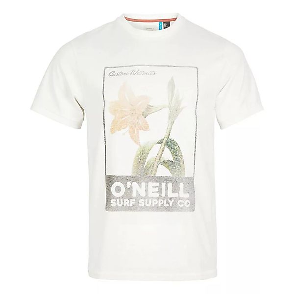 O´neill Surf Supply Kurzärmeliges T-shirt M Powder White günstig online kaufen