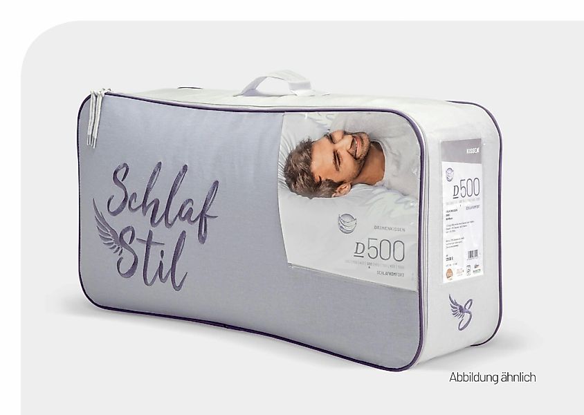 Schlafstil 3-Kammer-Kopfkissen "N500" 1 Stk. tlg. hergestellt in Deutschlan günstig online kaufen