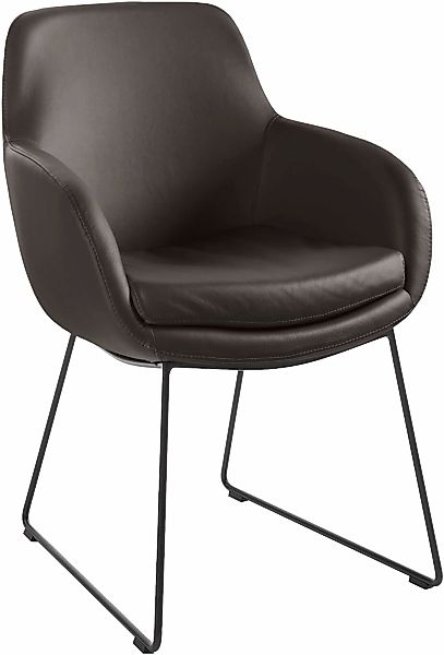 Musterring Esszimmerstuhl "Tavia", (Set), 2 St., Echtleder günstig online kaufen