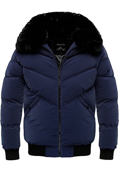 Amaci&Sons Winterjacke AUGUSTA Winterjacke Herren Gefütterte Dicke Winter J günstig online kaufen