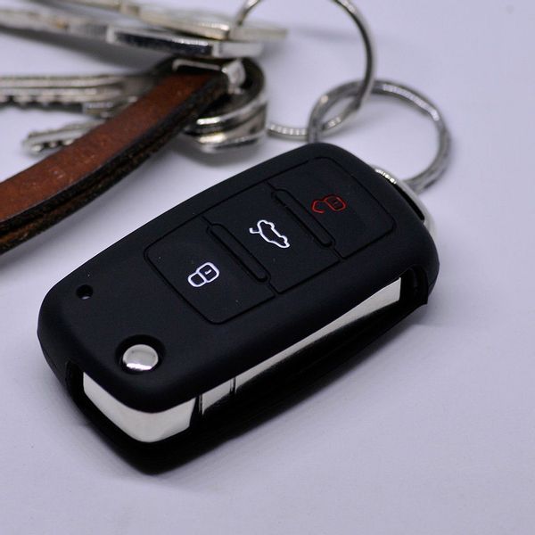 mt-key Schlüsseltasche Autoschlüssel Softcase Silikon Schutzhülle günstig online kaufen