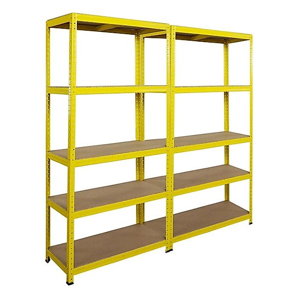 BERLINLODGE 2er Wohnregal YELLOW BEE Set HxBxT 180x90x40cm Fachlast 175kg 5 günstig online kaufen