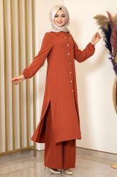Modavitrini Longtunika Damen Anzug Lange Tunika günstig online kaufen