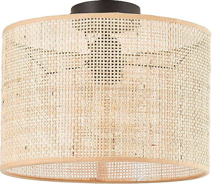 OTTO home Deckenleuchte Lillyy, ohne Leuchtmittel, E27, max. 40W, Rattangef günstig online kaufen