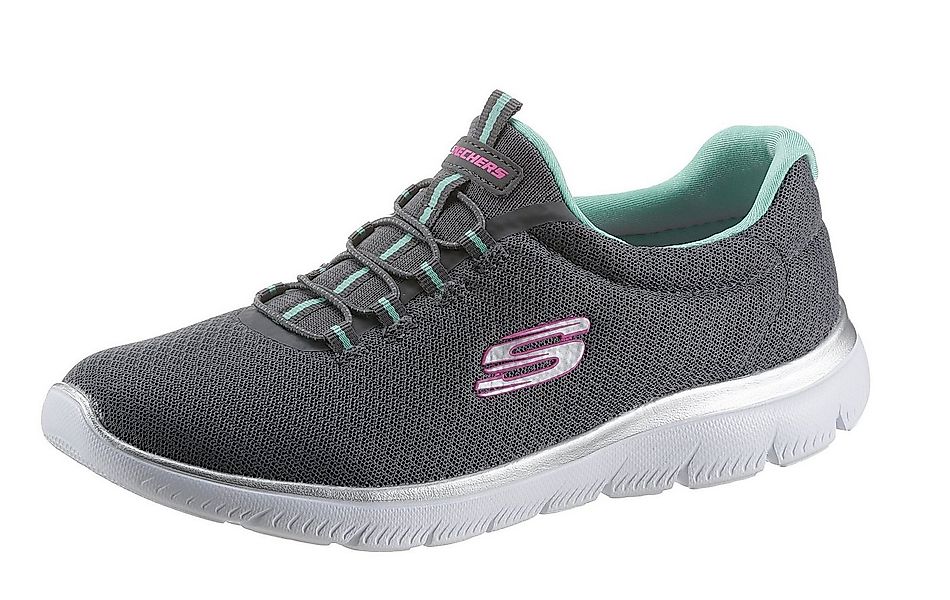 Skechers SUMMITS Slip-On Sneaker Freizeitschuh, Komfortschuh mit stoßdämpfe günstig online kaufen