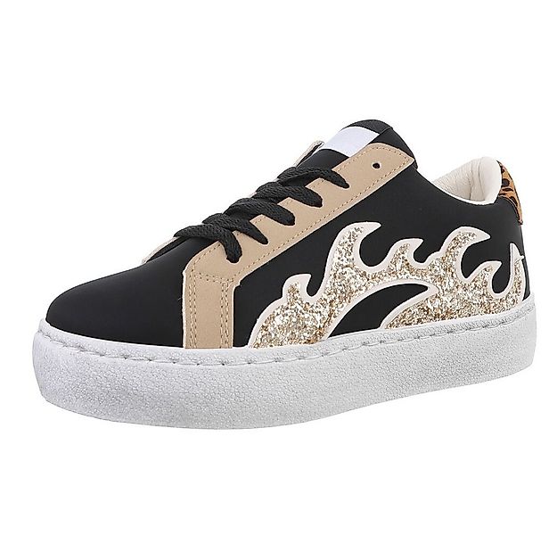 Ital-Design Damen Low-Top Freizeit Sneaker (88930567) Flach Sneakers Low in günstig online kaufen