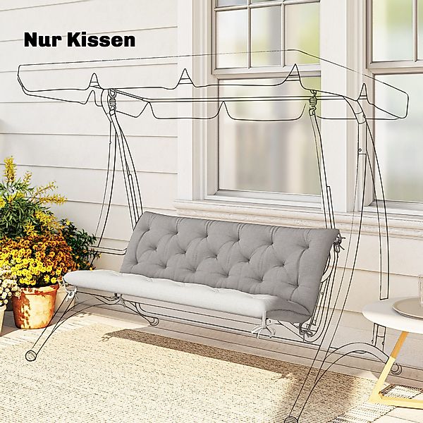 Outsunny Bankauflage 150 x 98 x günstig online kaufen