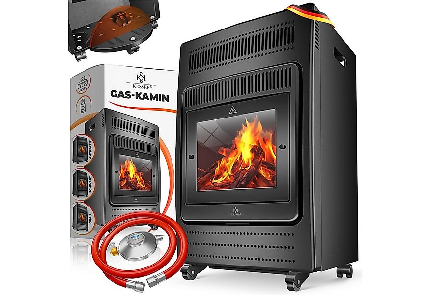 KESSER Terrassenstrahler, 3400 W, Gasheizer Gasheizofen Heizstrahler 3,4 kW günstig online kaufen