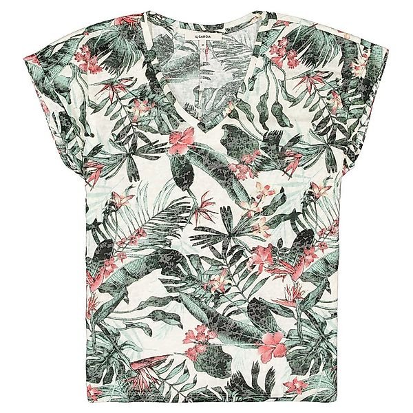 Garcia T-shirt Kurzarm T-shirt M Aqua Mint günstig online kaufen