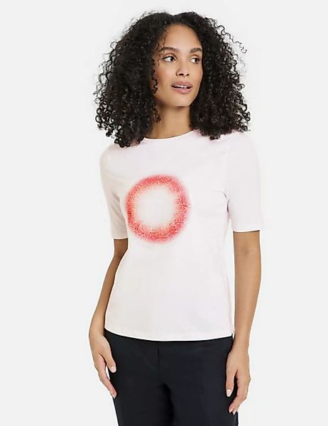 GERRY WEBER Kurzarmshirt Nachhaltiges T-Shirt mit Pailletten günstig online kaufen