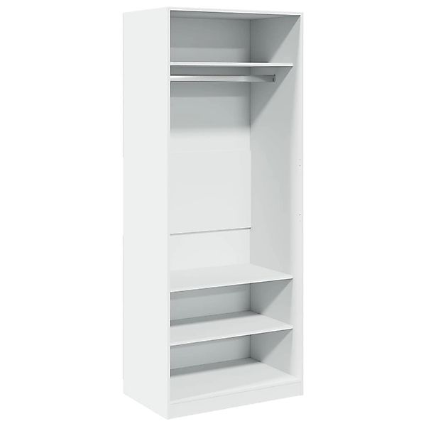 vidaXL Kleiderschrank Weiß 80x50x200 cm Holzwerkstoff 3307693 günstig online kaufen