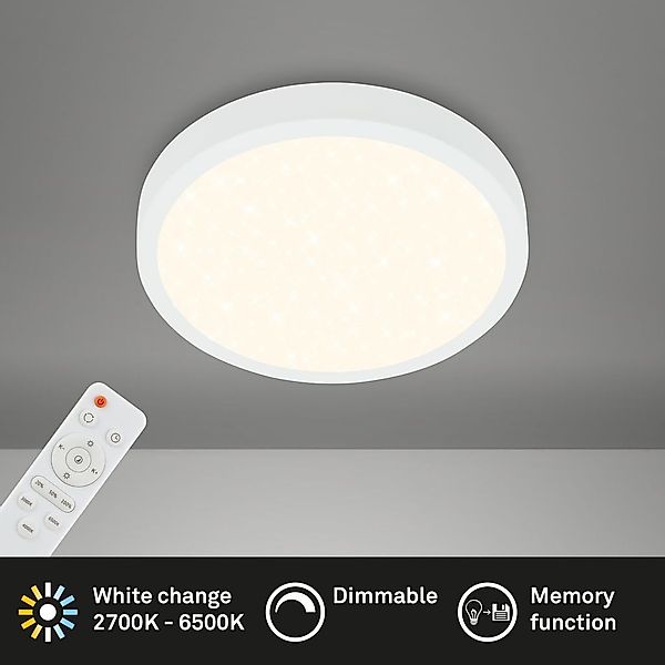Briloner Leuchten LED Deckenleuchte 3701-016, Dimmfunktion, günstig online kaufen