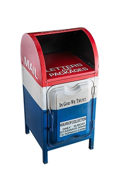 More2Home Beistelltisch US-POSTBOX, mit 1 Tür, günstig online kaufen