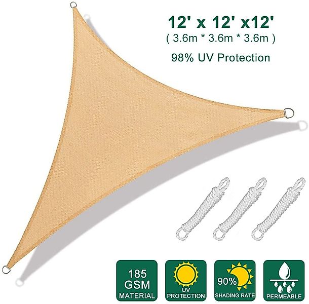 Daskoo Sonnensegel Sonnensegel Sonnenschutz Windschutz - günstig online kaufen