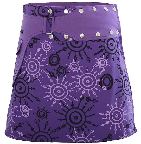 PUREWONDER Wickelrock Damen Rock mit auffälligem günstig online kaufen