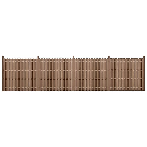 neu.holz Gartenzaun, (mit Pfosten), »Langreo« Lamellenzaun günstig online kaufen