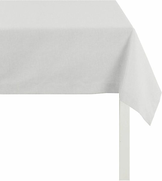 APELT Tischdecke "ALASKA, LOFT STYLE, Rips Uni" günstig online kaufen