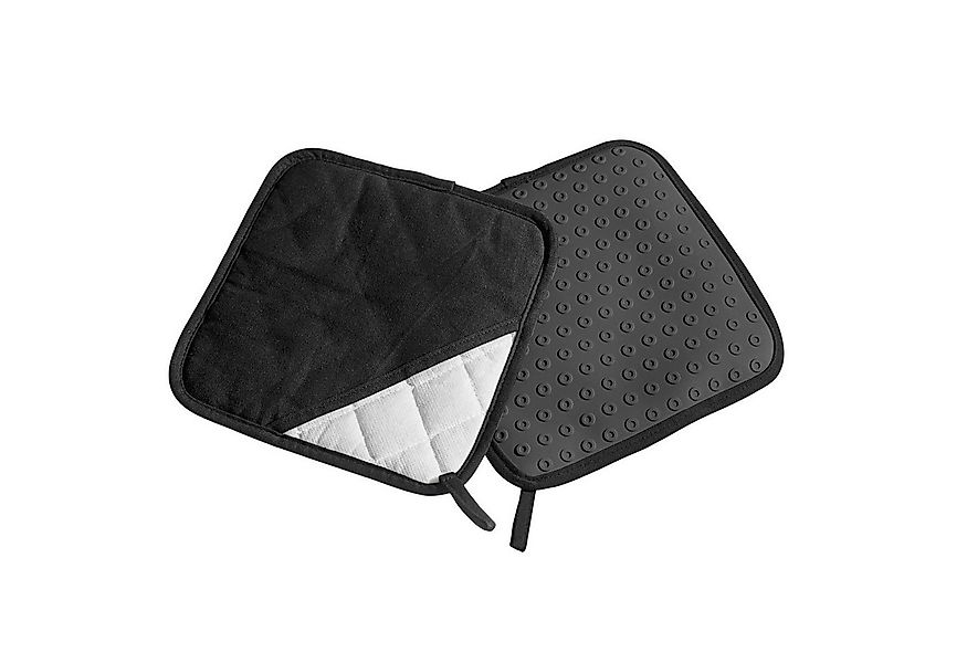 Lurch Topflappen Silikon & Textil schwarz 2er Set günstig online kaufen