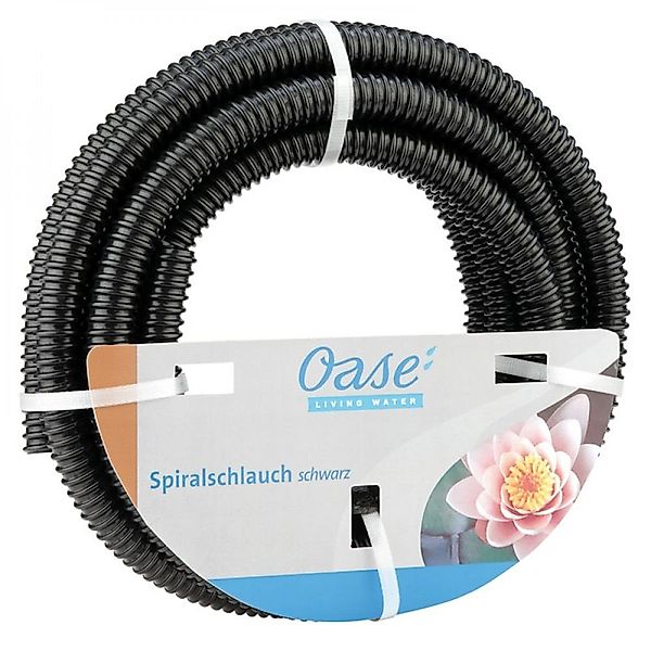 Oase Teich-Spiralschlauch 25 mm (1 Zoll) 5 m Schwarz günstig online kaufen