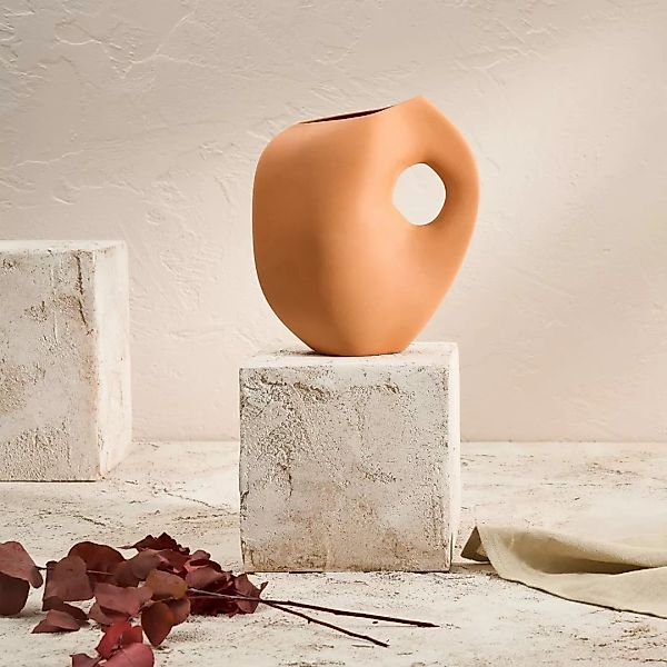 Schneid Studio Organic Vase, Apricot - MADE.com günstig online kaufen