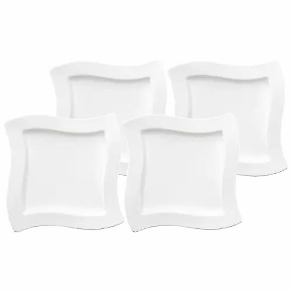 Villeroy & Boch Frühstücksteller »Frühstücksteller NewWave 24 x 24 cm 4er S günstig online kaufen