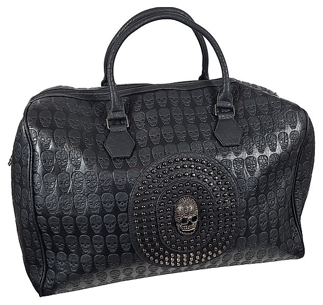 Einkaufszauber Reisetasche Imposante Reisetasche Shopper Skull günstig online kaufen