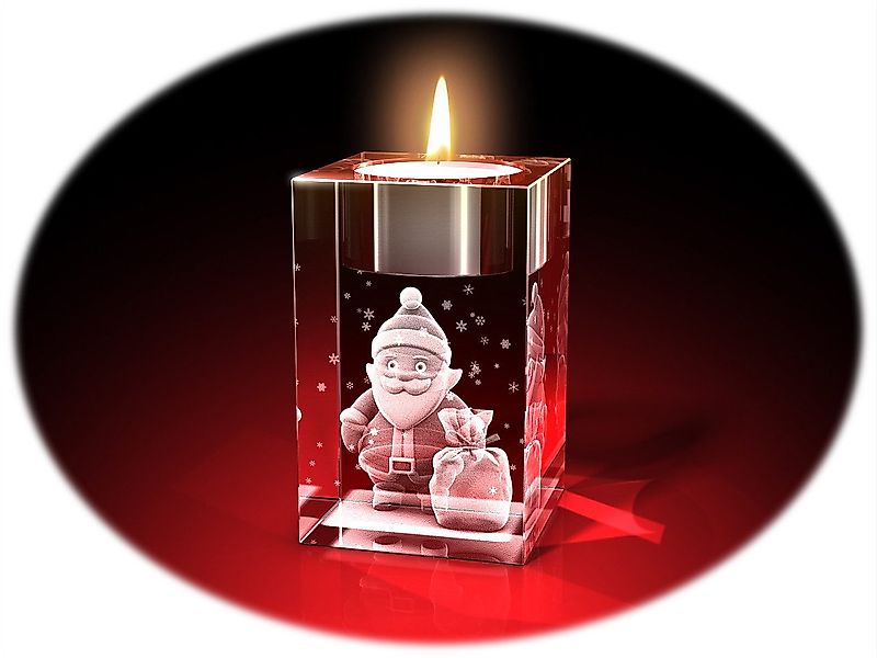 GLASFOTO.COM Teelichthalter Advents-Teelichthalter (einzeln), Weihnachten, günstig online kaufen