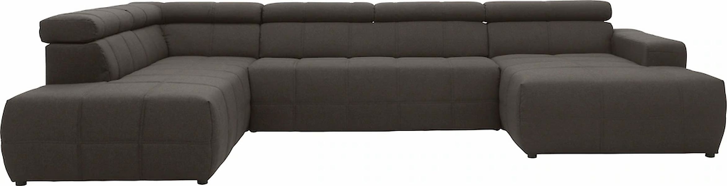 DOMO collection Wohnlandschaft "Brandon, whlw. mit Sitztiefenverstellung, w günstig online kaufen