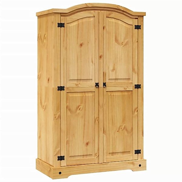 vidaXL Kleiderschrank Mexiko-Stil Kiefernholz 2 Türen günstig online kaufen
