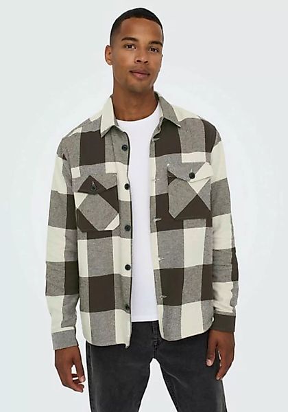 ONLY & SONS Karohemd MILO LIFE CHECK OVERSHIRT günstig online kaufen