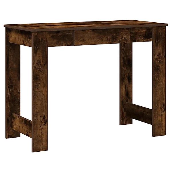 vidaXL Schreibtisch Räuchereiche 100x45x75 cm Holzwerkstoff 860431 günstig online kaufen