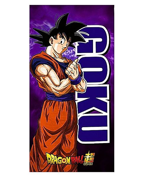 Dragon Ball Badetuch Son Goku, Mikrofaser, Strandtuch 70 x 140 cm schnelltr günstig online kaufen
