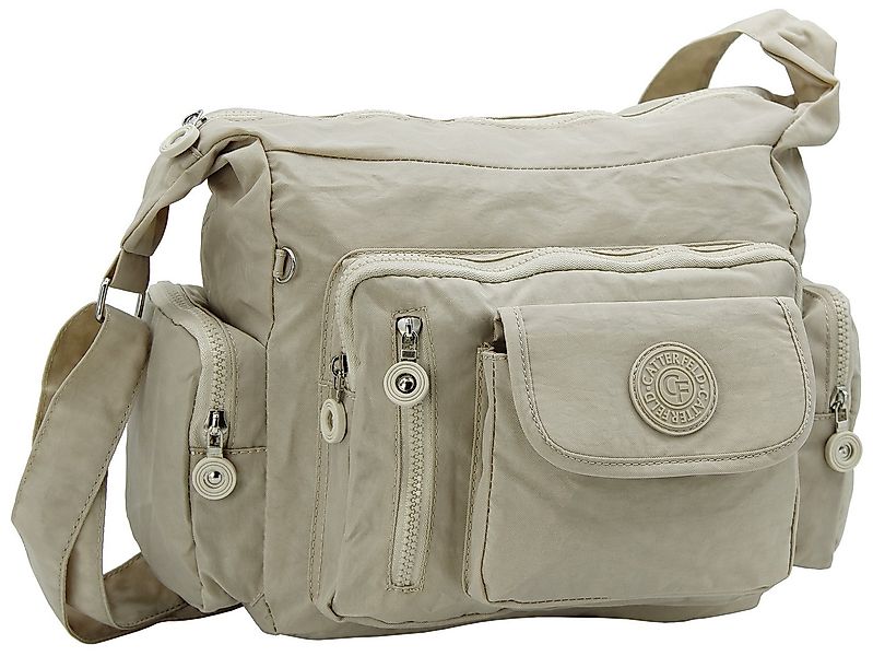 CF CATTERFELD Umhängetasche - Sehr leichte Damen Schultertasche - Nylon Fre günstig online kaufen