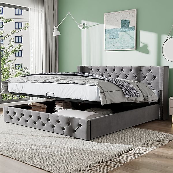 HAUSS SPOLE Polsterbett 160x200cm Ohrenform Doppelte günstig online kaufen
