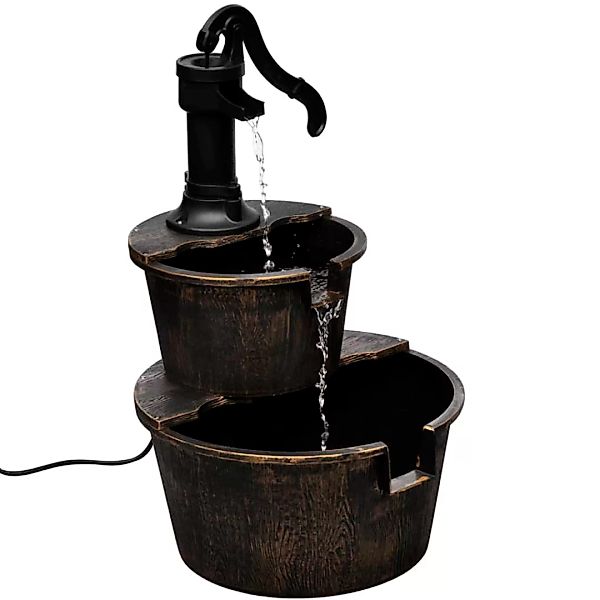 Kaskadenbrunnen Handwasserpumpe-design günstig online kaufen