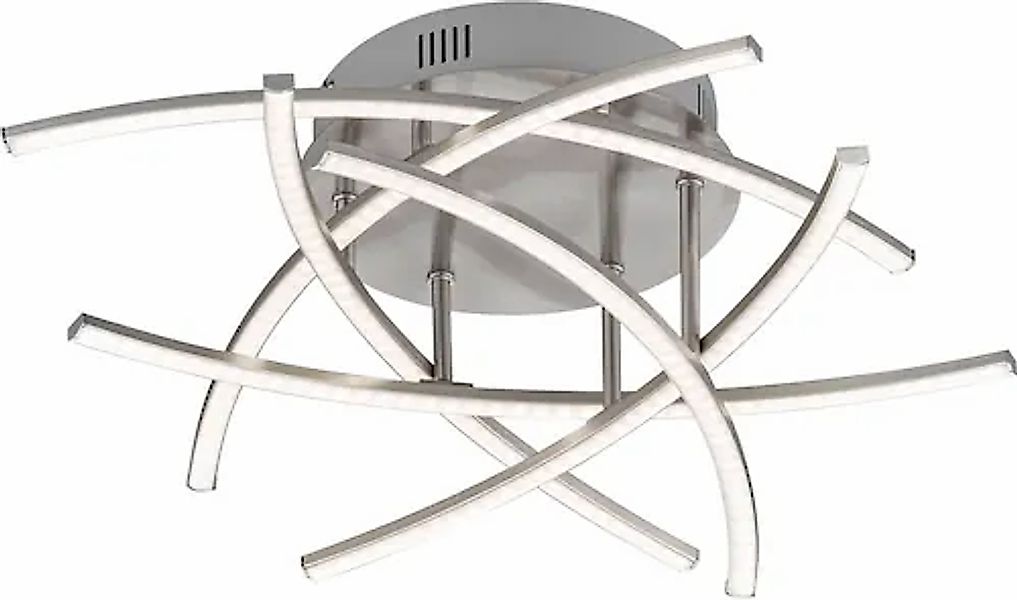 FISCHER & HONSEL LED Deckenleuchte »Cross TW« LED-Modul 1 Stk. Farbwechsler günstig online kaufen