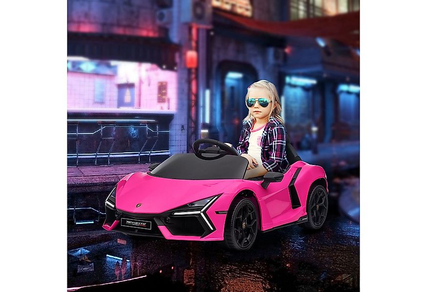 AIYAPLAY Elektro-Kinderauto 12V, mit 2,4G Fernbedienung, Musik, Leuchte, US günstig online kaufen