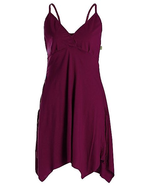 Vishes Sommerkleid Damen Bio-Baumwolle Spaghettiträger-Kleid Hippie, Ethno, günstig online kaufen