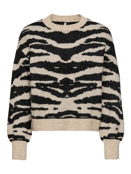 ONLY Rundhalspullover ONLAMBER LS JQ O-NECK günstig online kaufen
