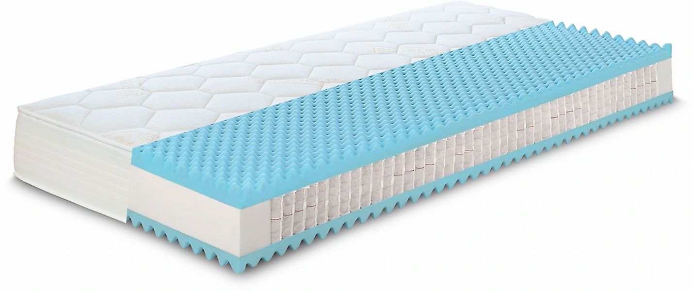 Hemafa Taschenfederkernmatratze "Opal TFK 500" 21 cm hoch Raumgewicht: 35 k günstig online kaufen