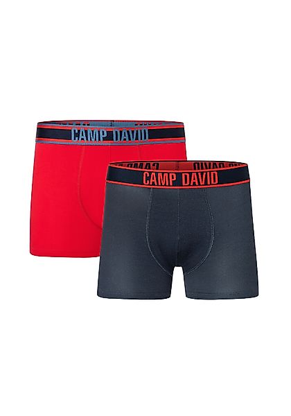 CAMP DAVID Boxershorts casual (2er Pack) günstig online kaufen
