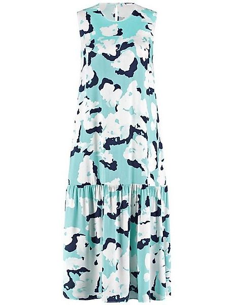Taifun Midikleid – Ärmelloses Kleid mit All-Over-Print und Rundhalsausschni günstig online kaufen