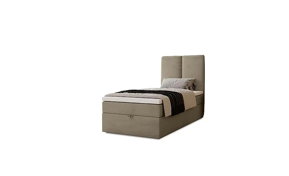 Boxbett mit Stauraum  Macclesfield ¦ beige ¦ Maße (cm): B: 101 H: 110 Bette günstig online kaufen