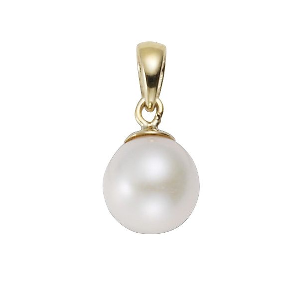Vivance Kettenanhänger 585/- Gelbgold Süßwasserzuchtperle 7-7,5mm günstig online kaufen