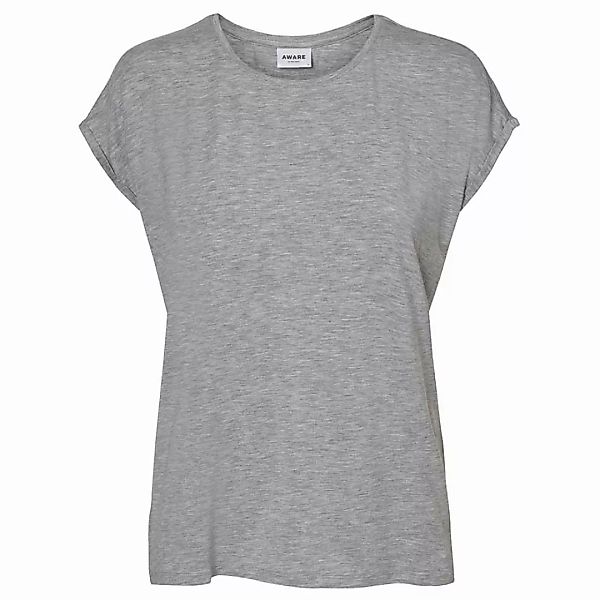 Vero Moda T-Shirt Einfarbiges Rundhals Basic T-Shirt VMAVA (1-tlg) 4078 in günstig online kaufen
