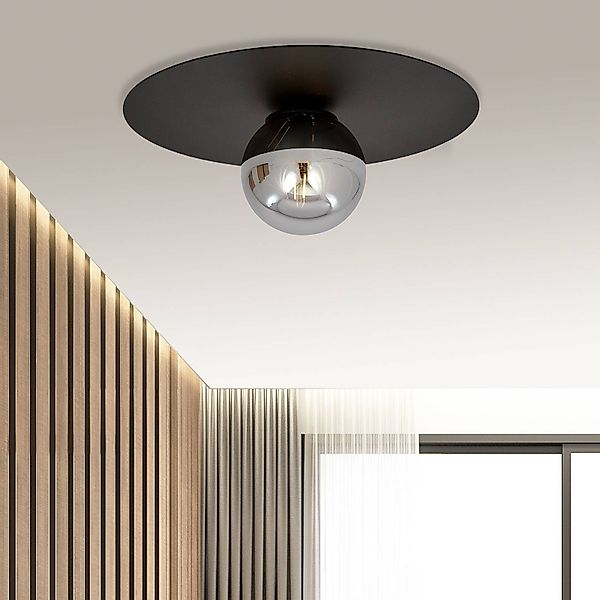 Deckenlampe Solar, schwarz/grafit, einflammig günstig online kaufen