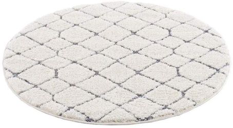 Carpet City Hochflor-Teppich "Focus 4499" rund 20 mm Höhe Boho-Teppich, Hoc günstig online kaufen