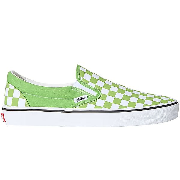 Vans Classic Slip On Checkerboard Lime Burst günstig online kaufen